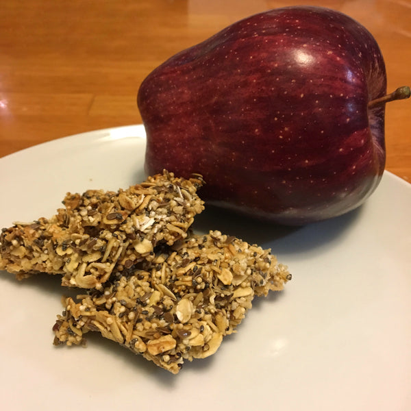 Receta rica en fibra: Barras de granola