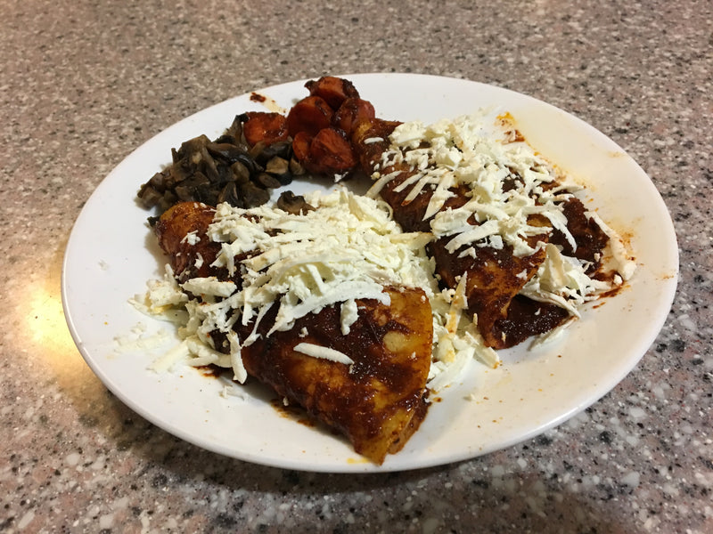 Receta baja en grasa: Enchiladas